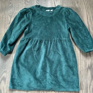 GAP Ribbed Velour Skater Dress